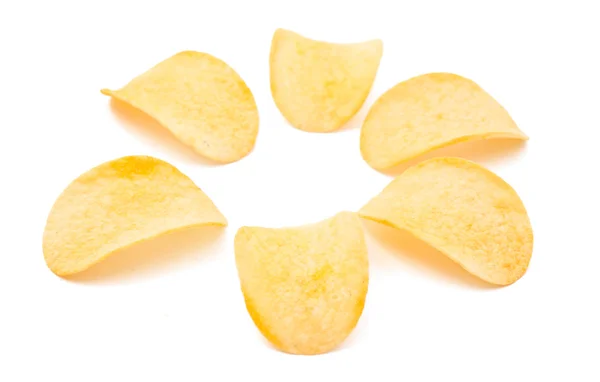 Elszigetelt chips — Stock Fotó