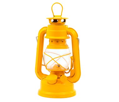 Kerosene lamp isolated clipart