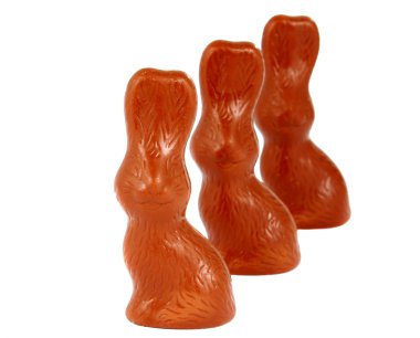 çikolata bunny izole