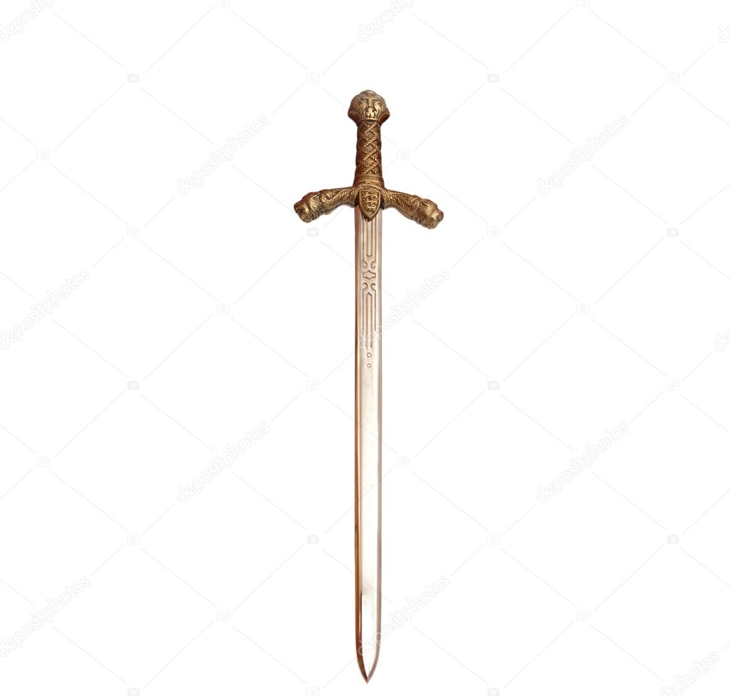 Sword isolated