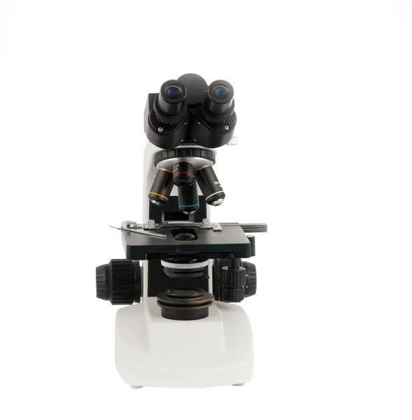 Mikroszkóp elszigetelt — Stock Fotó