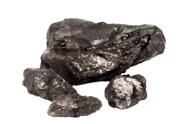 Carbón aislado —  Fotos de Stock