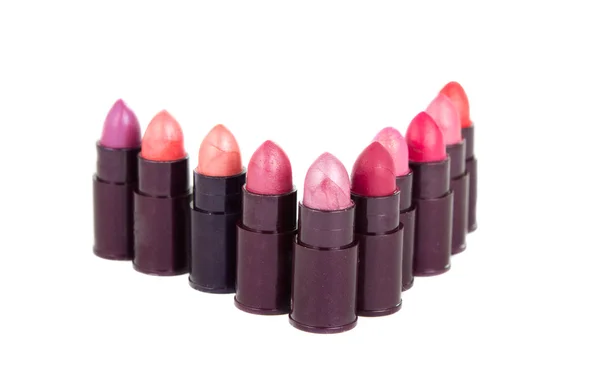 Lipsticks isolated — Stock Photo, Image