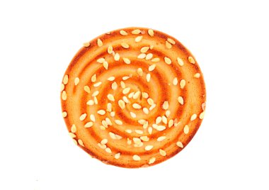 Susamlı kurabiye.