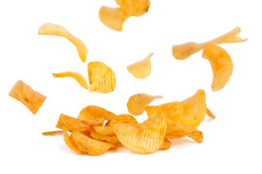 Potato chips clipart