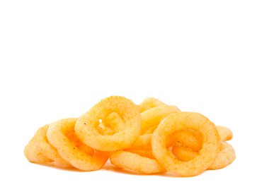 Cereal rings isolated clipart