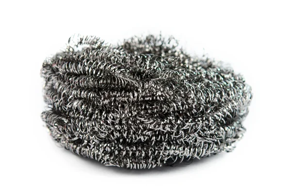 고립 된 냄비 Scourers — 스톡 사진