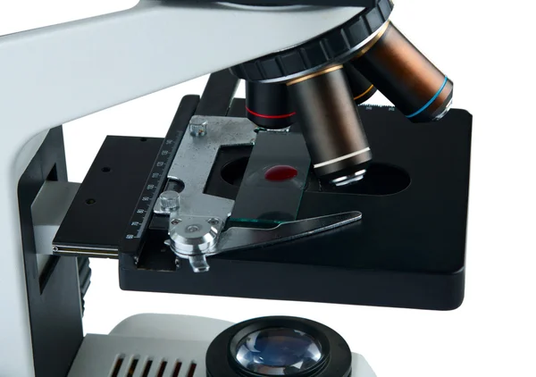 Ізольовані мікроскоп — стокове фото