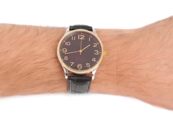 고립 된 시계 손 — 스톡 사진