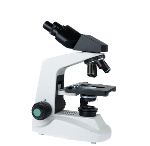 Microscopio isolato — Foto Stock