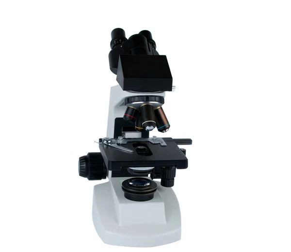Microscoop geïsoleerd — Stockfoto