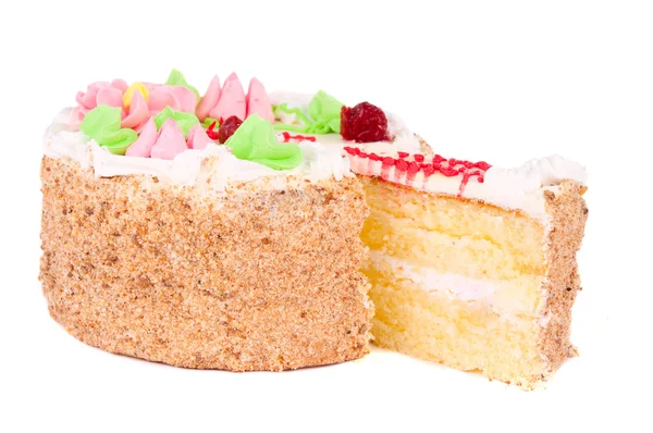 Ciasto z kremem — Zdjęcie stockowe
