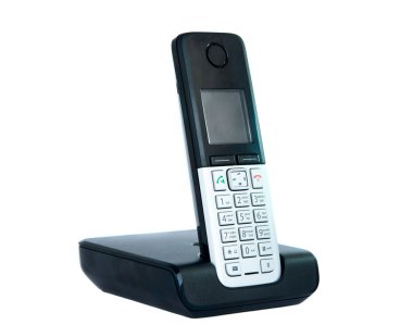 Wireless phone isolated clipart