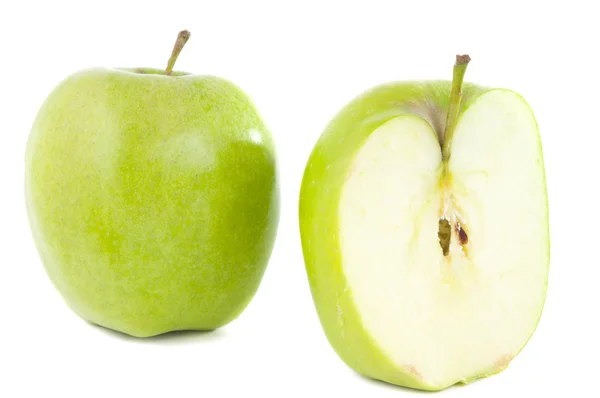 stock image Green apple isolated