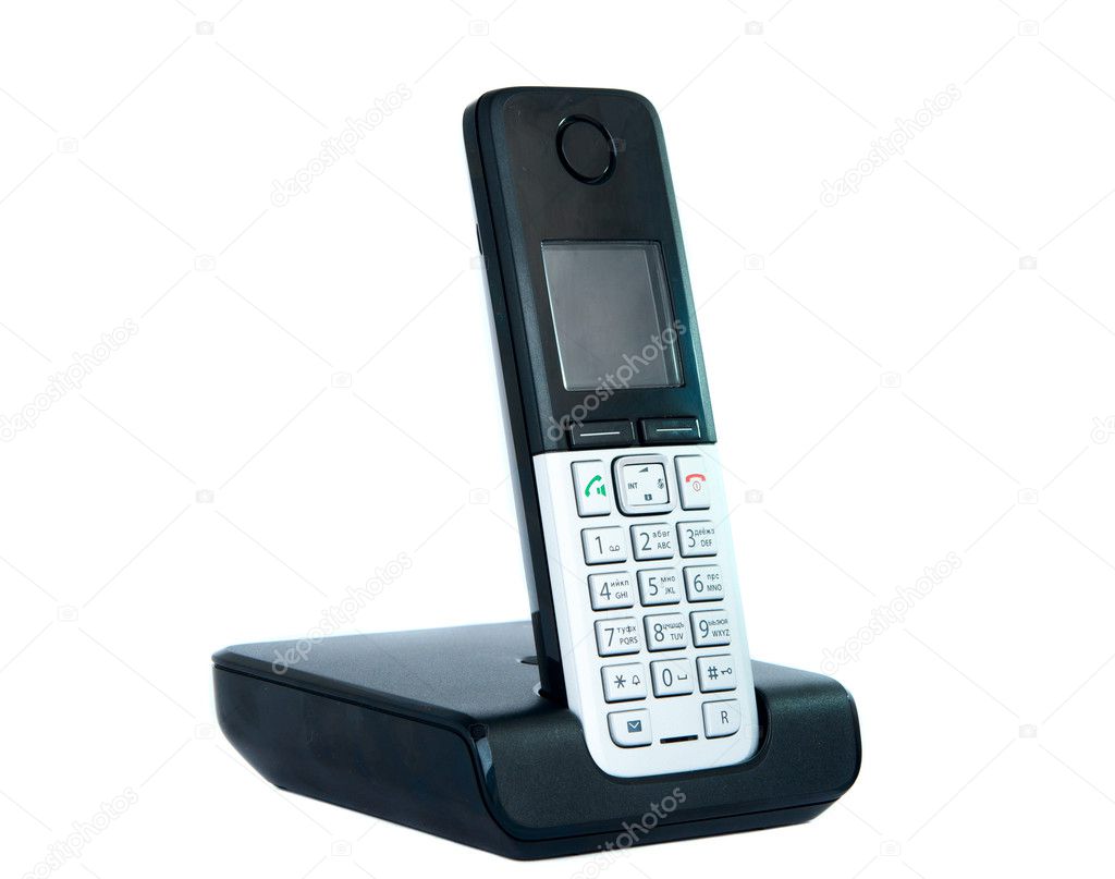 Wireless phone isolated