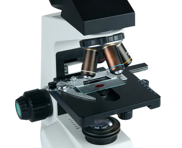 Microscopio aislado —  Fotos de Stock