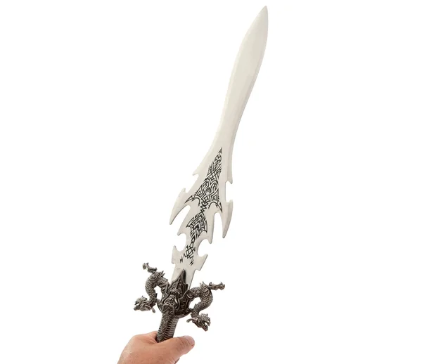 Sword in hand — Stock Photo, Image