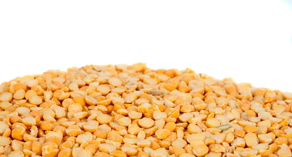 Yellow peas isolated — Stock Photo, Image