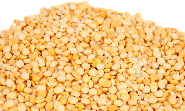 Yellow peas isolated — Stock Photo, Image