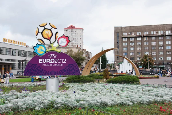 stock image Logo EURO 212 in Kharkov, Ukraine