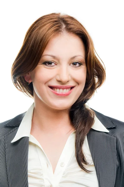 Mujer de negocios sonriente . —  Fotos de Stock