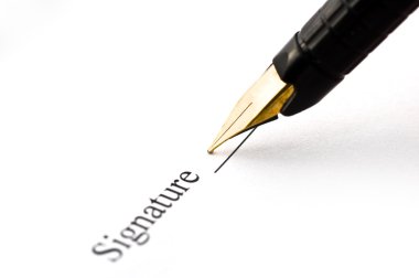 Signature clipart