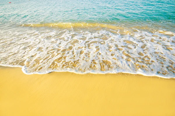 Золотой пляж — стоковое фото