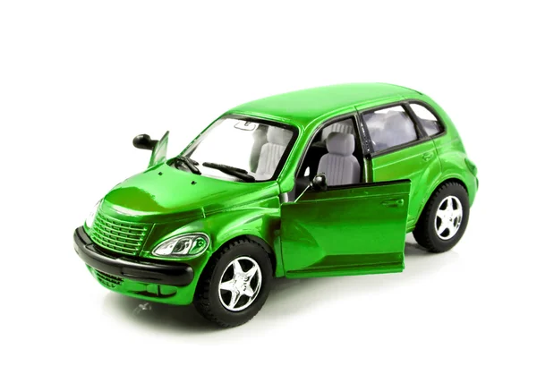 Brinquedo carro isolado no fundo branco — Fotografia de Stock