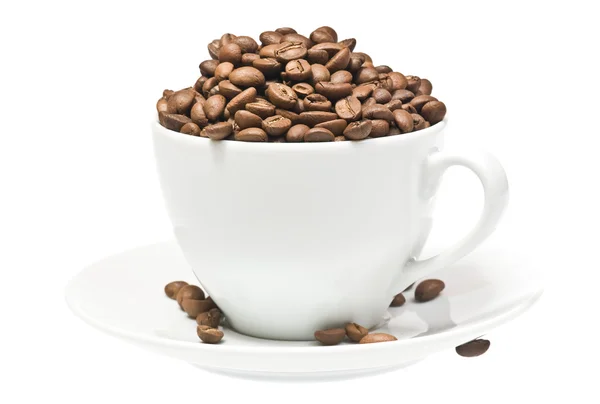 Kopp kaffebönor — Stockfoto