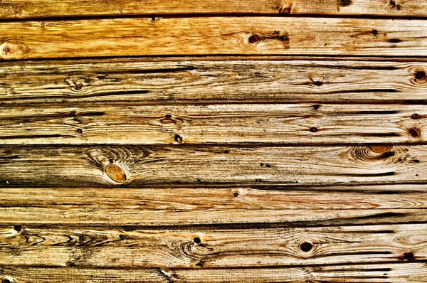 Textura de madeira marrom com padrões naturais — Fotografia de Stock