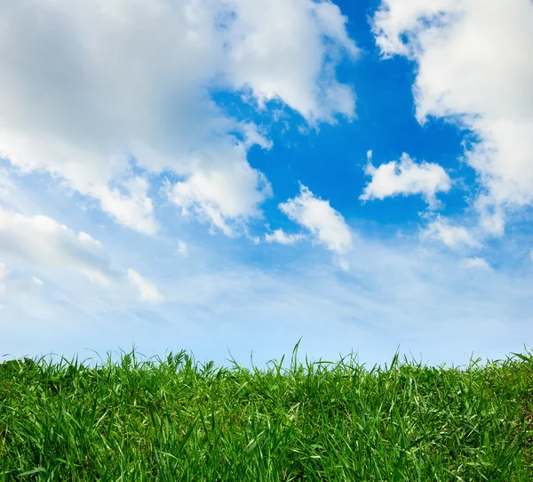 Cielo azul y nubes — Foto de Stock