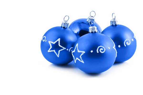 Blue balls and copy-space — Stock Photo, Image