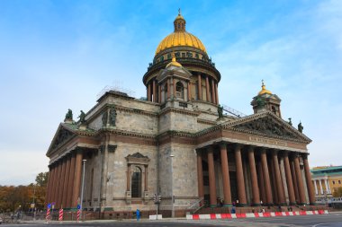 Isaac's Cathedral in St. Petersburg , Russia clipart