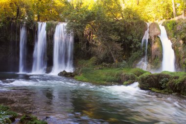 Türkiye 'nin Antalya kentinde Duden şelalesi