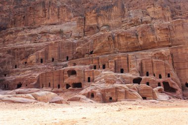 Cadde cephe, petra, jordan