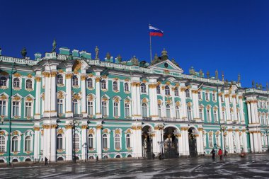 Winter Palace, St.Petersburg, Russia clipart