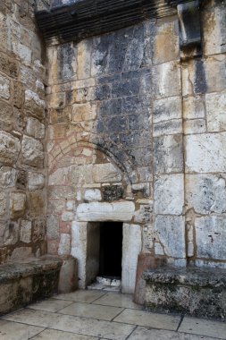 giriş için kilise İsa'nın doğuşu, Beytüllahim, Filistin