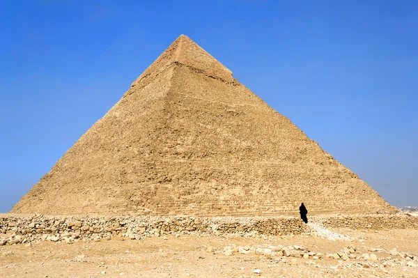 stock image Pyramid of Khafre (Chephren), Egypt