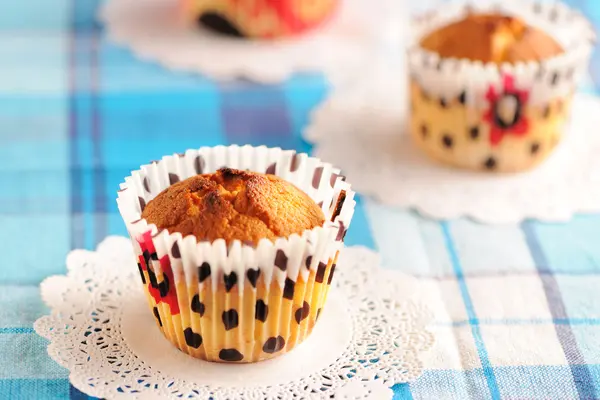 Heerlijke zelfgemaakte muffins — Stockfoto