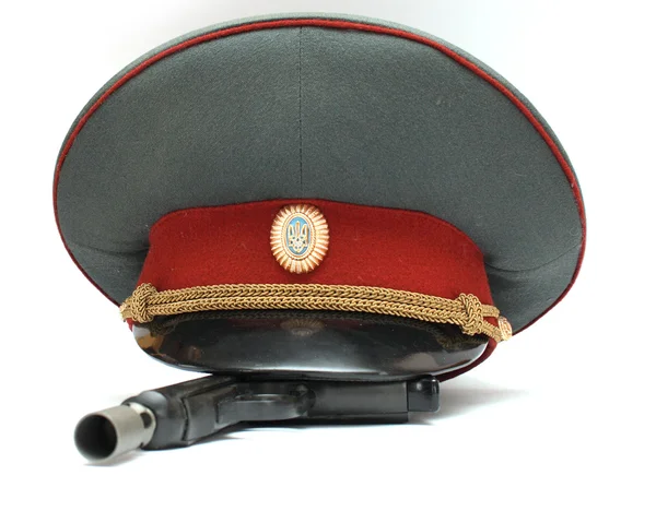 军官的帽 — 图库照片