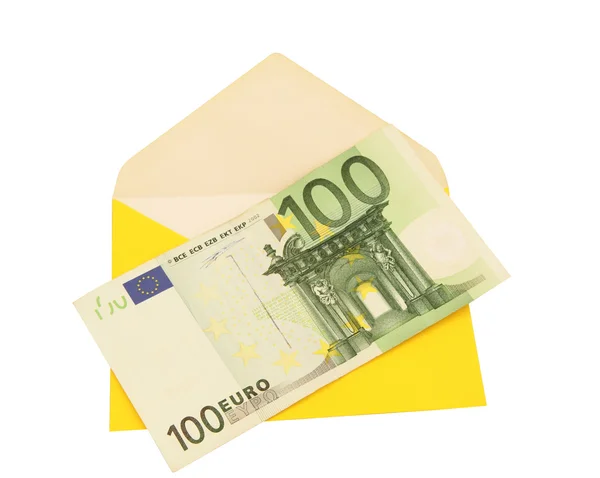 Yellow envelope — Stock Photo, Image