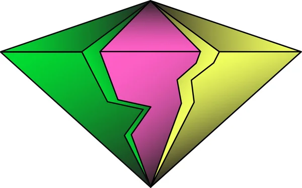 Abstraktní logo — Stock fotografie