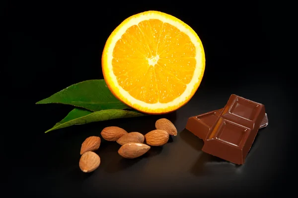 Chocolat et ingrédients — Photo