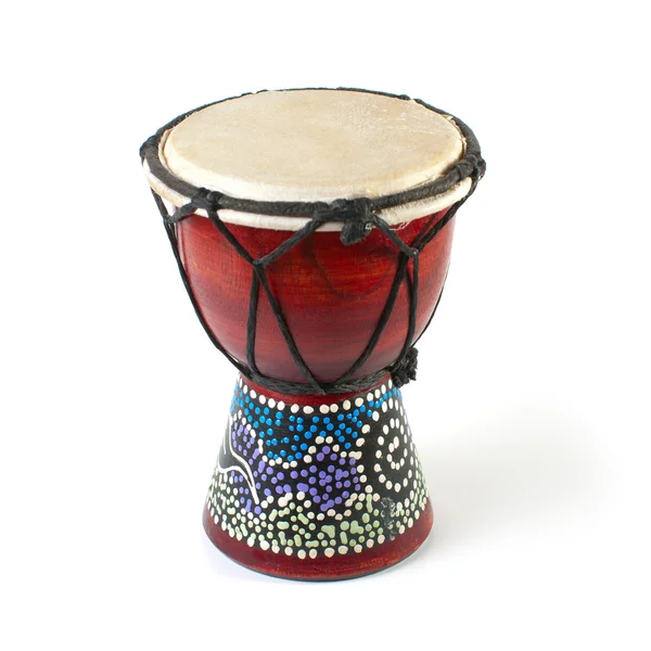 Drum on a white — Stock Photo, Image