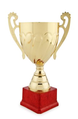 Winners cup isolated on the white clipart