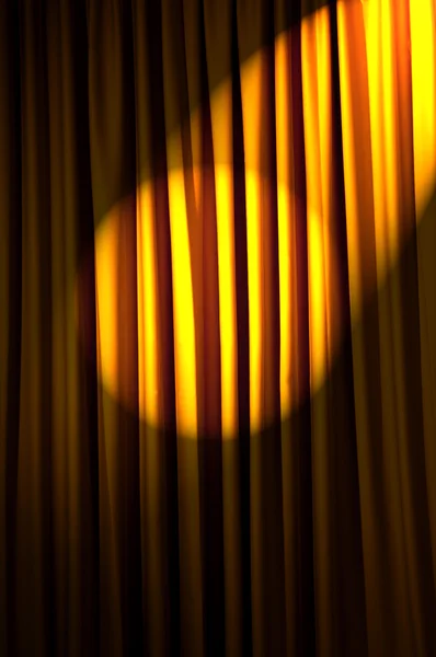 Rideaux lumineux dans le concept de théâtre — Photo