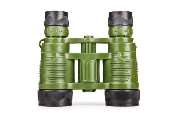 stock image Military binoculars isolated on white