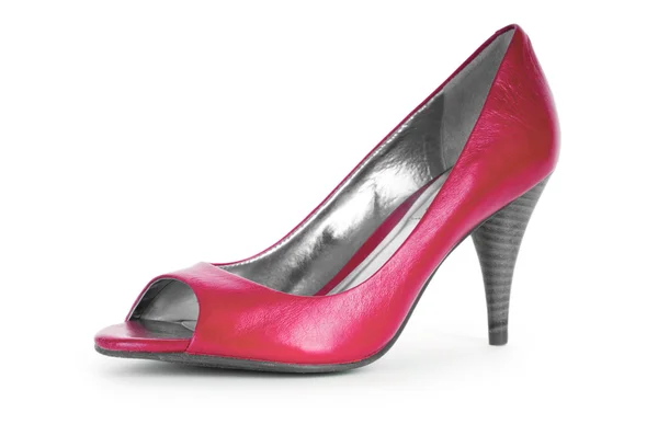 Scarpe rosse femminili nel concetto di moda — Foto Stock