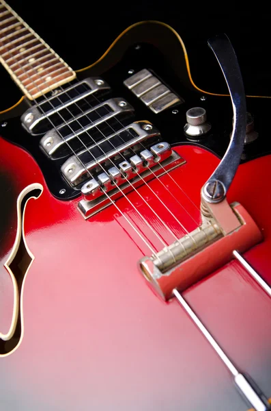 Primer plano de la guitarra de música —  Fotos de Stock