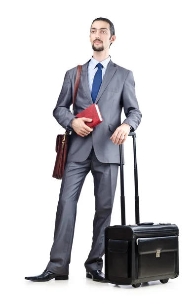 Businessman on his travel days Royalty Free Stock Images
